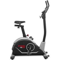 Fassi Cyclette FB255 Elettromagnetica Regolazione sforzo 32 livelli in watt, programma a watt costanti, Fitness Training App, ricevitore HRC