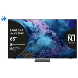 Samsung QE65QN990FTXZT, Smart TV NEO QLED 65'', Vision AI, Mini LED, Processore NQ8 AI Gen3, 8K Upscaling Pro, Glare Free, Neo Quantum HDR 8K Dolby Atmos & OTS Infinity Air Design