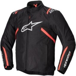 ALPINESTARS - Giacca T-SPS V2 WP Nero / Bianco / Rosso Fluo M