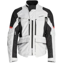 ACERBIS - Giacca X-Rover Grigio / Rosso Nero,Bianco S