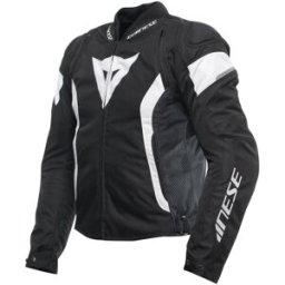 DAINESE - Giacca Avro 5 Tex Nero / Bianco / Nero Nero 44