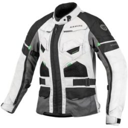 ARMURE - Giacca Lambert Waterproof Lady Ivory / Nero / Grigio Nero,Bianco XS