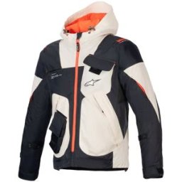 ALPINESTARS - Giacca Mogress Air Nero / Almond / Hot Orange Nero,Arancione,Bianco 4XL