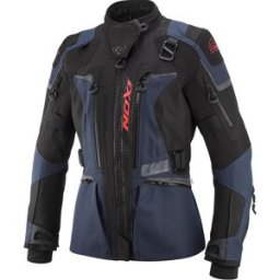 IXON - Giacca Odin Lady Navy / Nero / Rosso Nero,Rosso,Blu S