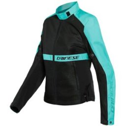DAINESE - Giacca Ribelle Air Tex Lady Nero / Acqua-Verde Nero,Verde 42