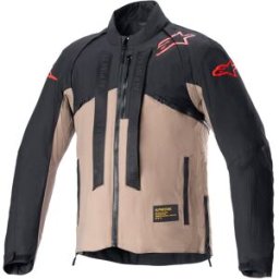 ALPINESTARS - Giacca Techdura Nero / Falcon Marrone Nero,Marrone 3XL