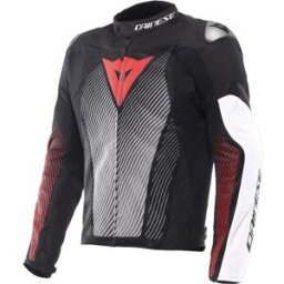 DAINESE - Giacca VENTAR AIR TEX BLACK / WHITE / RED Nero 50