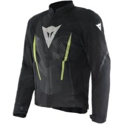DAINESE - Giacca Herosphere Air Tex Nero / Bianco / Giallo Fluo Nero 50