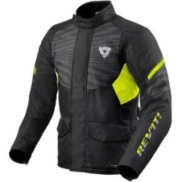 REVIT - Giacca Duke H2O Nero / Neon Giallo Nero,Giallo S