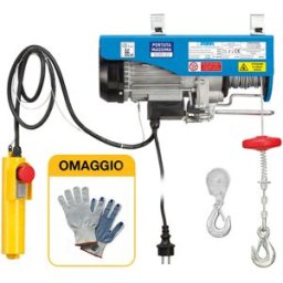 Fervi 0602 Paranco elettrico 230v 200/400kg con OMAGGIO