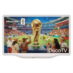 Hisense Smart Tv Qled 4k 43" Dèco 43s5q-bianco