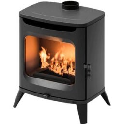 Cadel Stufa a legna Hublot 8 7,5 kW ad aria Nero