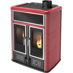 Klover Stufa a pellet e legna DUAL acs 27,4 kW idro + kit acs