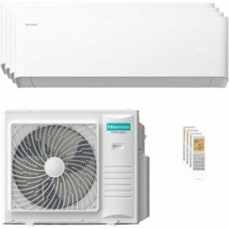 Hisense Condizionatore Uni HB quadri split 12000+12000+12000+12000 BTU inverter A++ wifi unità esterna 10 kW