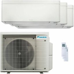 Daikin Condizionatore Stylish Bianco trial split 7000+9000+12000 BTU inverter A+++ wifi unità esterna 5 kW