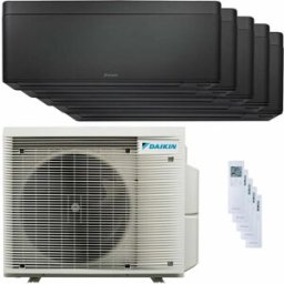 Daikin Condizionatore Stylish Total Black penta split 9000+9000+9000+12000+12000 BTU inverter A++ wifi unità esterna 7.8 kW