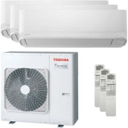Toshiba Condizionatore Seiya Smart trial split 5000+9000+18000 BTU inverter A+++ wifi unità esterna 7 kW
