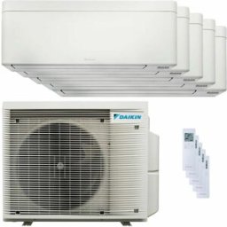 Daikin Condizionatore Stylish Bianco penta split 7000+9000+9000+12000+12000 BTU inverter A++ wifi unità esterna 7.8 kW