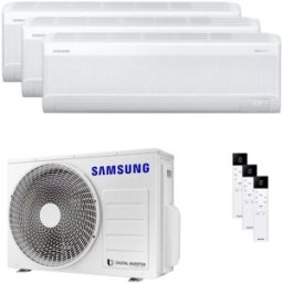 Samsung Condizionatore Windfree Avant S2 trial split 7000+7000+12000 BTU inverter A++ wifi unità esterna 5.2 kW