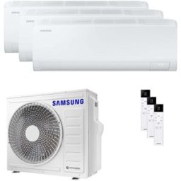 Samsung Condizionatore Cebu S2 trial split 7000+7000+18000 BTU inverter A++ wifi unità esterna 8 kW