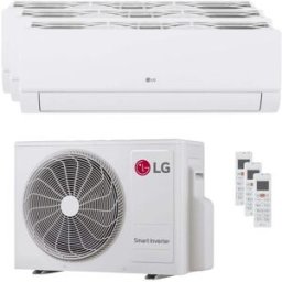 LG Condizionatore DUALCOOL Libero Smart trial split 9000+9000+9000 BTU inverter A+++ wifi unità esterna 5.3 kW