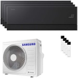 Samsung Condizionatore WindFree Première quadri split 7000+9000+12000+12000 BTU inverter A++ wifi unità esterna 8 kW Soapstone Charcoal