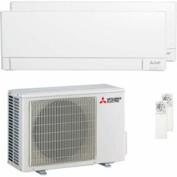 Mitsubishi Condizionatore Serie AY dual split 9000+9000 BTU inverter A++ wifi unità esterna 4.2 kW