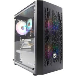 eXtremeBit PC Computer Gaming Assemblato Intel i7-12700F Ram 64GB SSD 1TB RTX 5060 8GB GDDR7 Nero