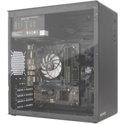 eXtremeBit PC Computer Assemblato PRO CPU Intel i5-12400 Ram 32GB SSD 1TB WiFi BT Nero Freedos