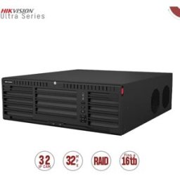 HIKVISION DS-9632NI-M16.UltraSeries NVR 32 canali Raid IP 320Mbps,uscita 400Mbps,2HDMI/1VGA/ 2RJ45