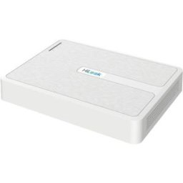HiLook NVR-108H-D/8P. NVR 8 Canali PoE Mini 1U banda in/out 60/60 Mbps con HDMI/VGA
