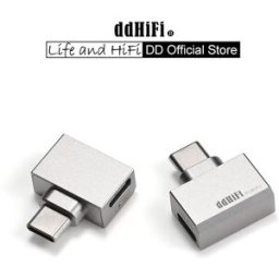 ddHiFi DD TC28CPro USB-C a USB-C OTG e adattatore di alimentazione per telefoni Android, iPad, PC, iPhone 15 Series, suonano durante la ricarica