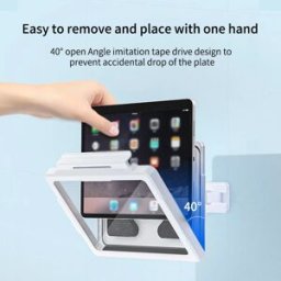 NONE Scatola per tablet impermeabile da bagno per fare il bagno e guardare la TV, staffa per persone pigre, artefatto per la caccia ai drammatici dei WC, doccia per il bagno, supporto per tablet per