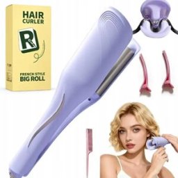 NONE Arricciacapelli Professionale, Strumento per Ricci a Ovale, Styling Duraturo, Riscaldamento Rapido, Ferro Elettrico per Arricciare, 4 Temperature Regolabili, 32MM