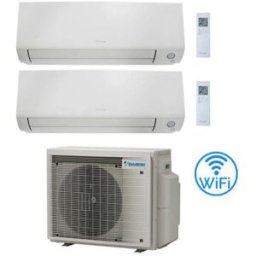 Daikin Condizionatore Climatizzatore Perfera All Seasons Dual Split Inverter R-32 9000+18000 con 2MXM68A9 Wi-fi integrato