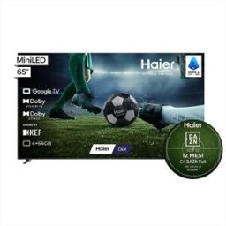 HAIER Smart Tv Qled 4k 65" H65m92fux-nero