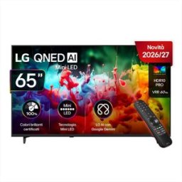 LG Smart Tv Qned Ai Miniled 4k 65" 65qned70b6c-charcoal Black