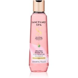 Sanctuary Spa Lily & Rose Natural Oils olio doccia trattante 200 ml