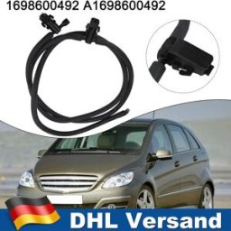 NONE Nuovi Ugelli Lavavetri Auto con Tubo A1698600492 1698600492 per Mercedes-Benz Classe A W169 2004-2012 Classe B W245 2005-2011 Kit Tubo Lavavetri