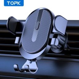 TOPK Supporto per Telefono da Auto, 2026 Versione Aggiornata con Blocco Automatico, Supporto Universale con Clip a Gancio per Bocchette dell'Aria Auto, per iPhone Samsung