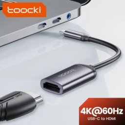 toocki Cavo da USB C a HDMI 4K 60Hz, cavo compatibile con HDMI di tipo C per iPhone 15, Samsung S23, MacBook Pro, Air, iPad, adattatore HDMI