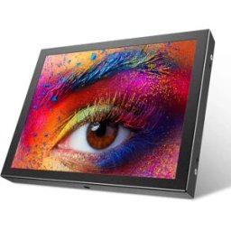 Eyoyo S811H: monitor retrovisore per auto di piccole dimensioni da 8 pollici con risoluzione HD 1024x768, schermo LCD TFT, porte HDMI/VGA/AV, altoparlante integrato e foro di montaggio filettato da