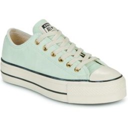 Converse Sneakers basse CHUCK TAYLOR ALL STAR LIFT PLATFORM SUEDE Verde 39