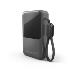 Powerbank Energy Systems Pro da 20000 mAh - 45 W - Tecnologia Intelligent Power Delivery - 2 porte per la ricarica simultanea - USB-C e USB-A - Sensore NTC - Colore grafite