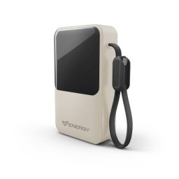 Energy Sistem Pro Powerbank 20000 mAh - 45W - Tecnologia Intelligent Power Delivery - 2 porte di ricarica simultanee - USB-C e USB-A - Sensore NTC - Colore Champagne