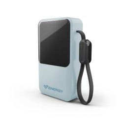 Powerbank Energy Systems Pro da 20000 mAh - 45 W - Tecnologia di erogazione di energia intelligente - 2 porte per la ricarica simultanea - USB-C e USB-A - Sensore NTC - Colore blu