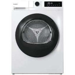 Candy ASCIUGATRICE GD 8N3B-S A pompa di calore, 8 kg, profondità 54,7 cm, 64 dB(A), Bianco, Nero, Classe C