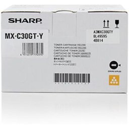 Sharp m?0gty cartuccia toner 1 pz originale giallo