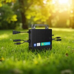 Sukflow 2026 Nuovo Arrivo Micro Inverter Grid-Tie 1200W con Cavo da 5m NBQ1200 2-MPPT Inverter per Pannelli Solari Onda Pura 110V 120V IP67 con Sensore Limitatore di Potenza per Risparmio Energetico