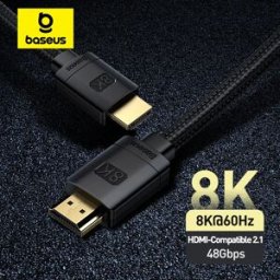 BASEUS 8K Cavo compatibile HDMI per Xiaomi Mi Box 8K/60Hz 4K/120HZ 48Gbps Cavo digitale per PS5 PS4 Laptop TV Monitor Proiettori